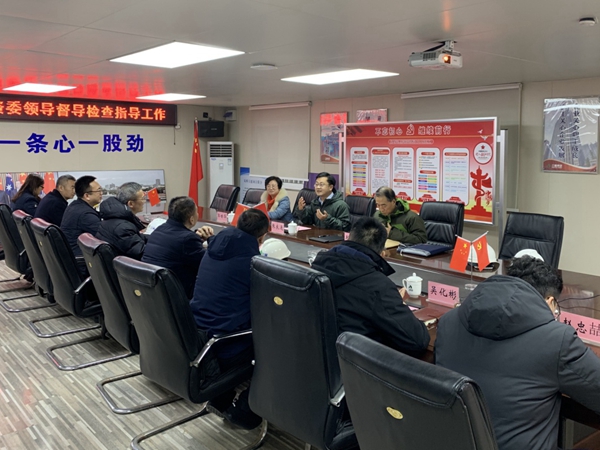 市国资委领导到beat365英国官网网站督导安全生产工作