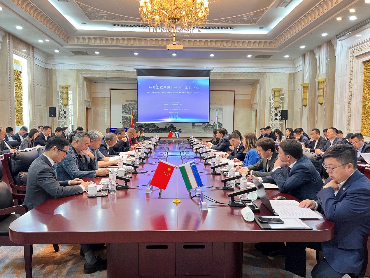 beat365英国官网网站受邀参加乌兹别克斯坦塔什干山东推介会